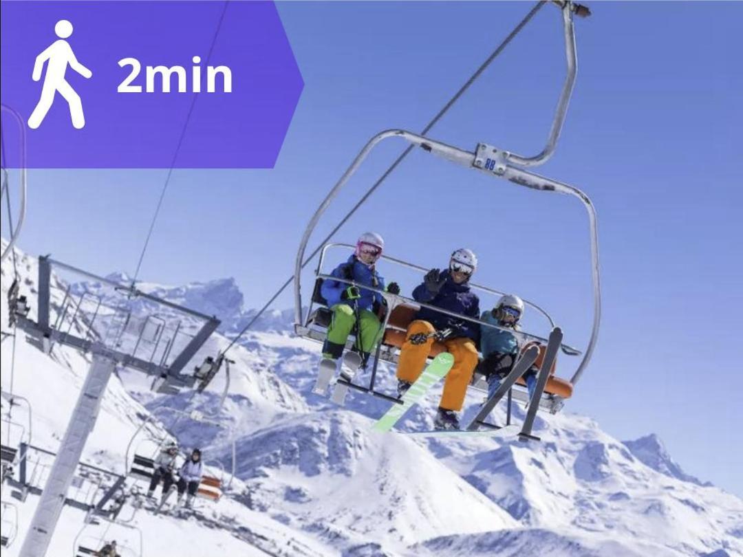 Pieds Des Pistes - Parking Couvert - Plein Sud Alpe dʼHuez Extérieur photo
